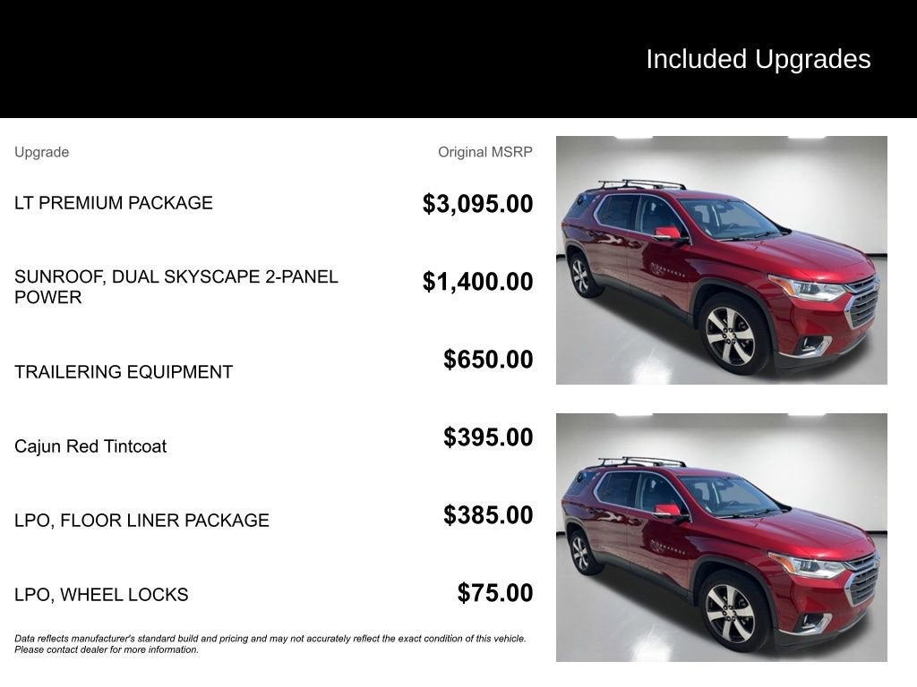 2019 Chevrolet Traverse LT Leather