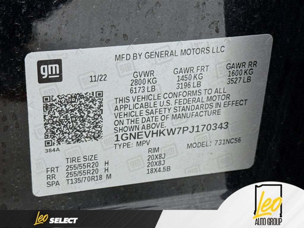 2023 Chevrolet Traverse LT Leather