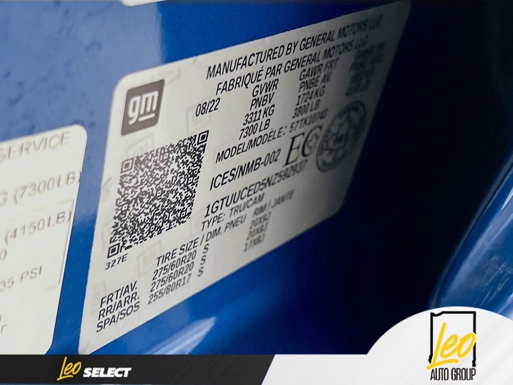 2022 GMC Sierra 1500 Elevation