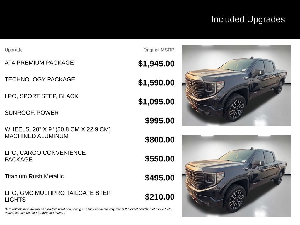 2023 GMC Sierra 1500 AT4