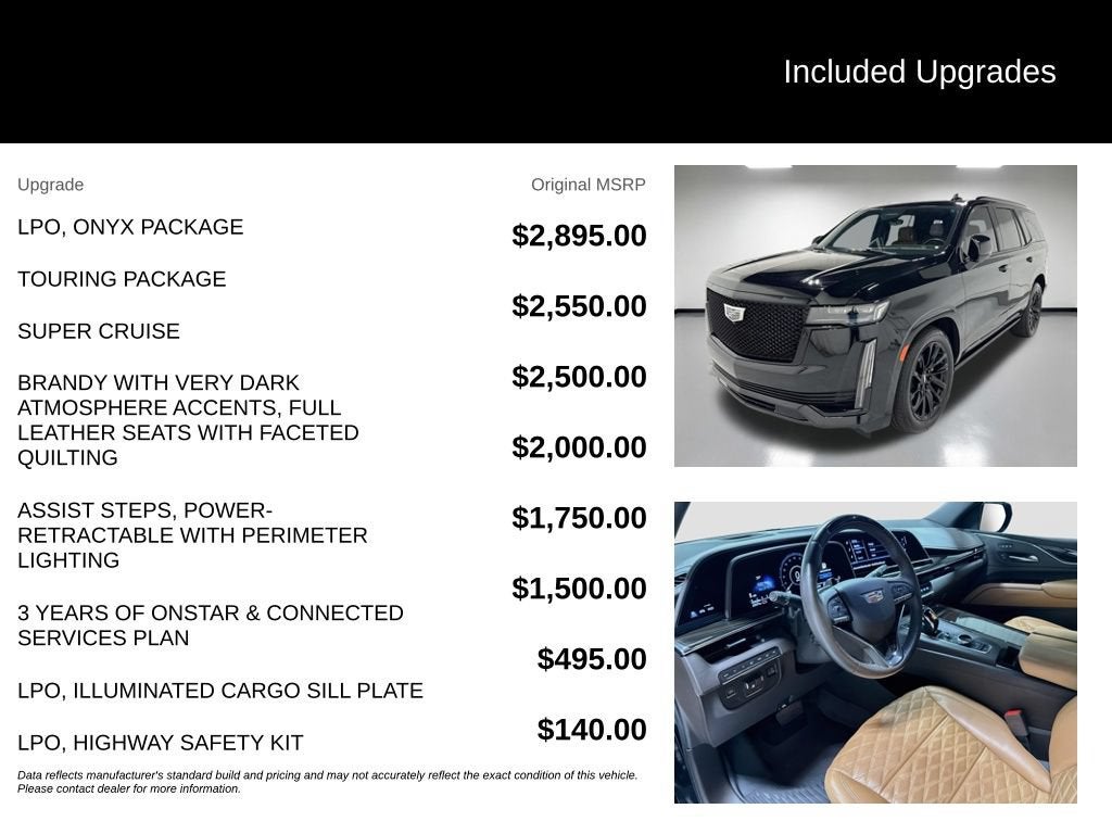 2023 Cadillac Escalade Sport