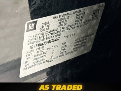 2015 Cadillac Escalade Premium