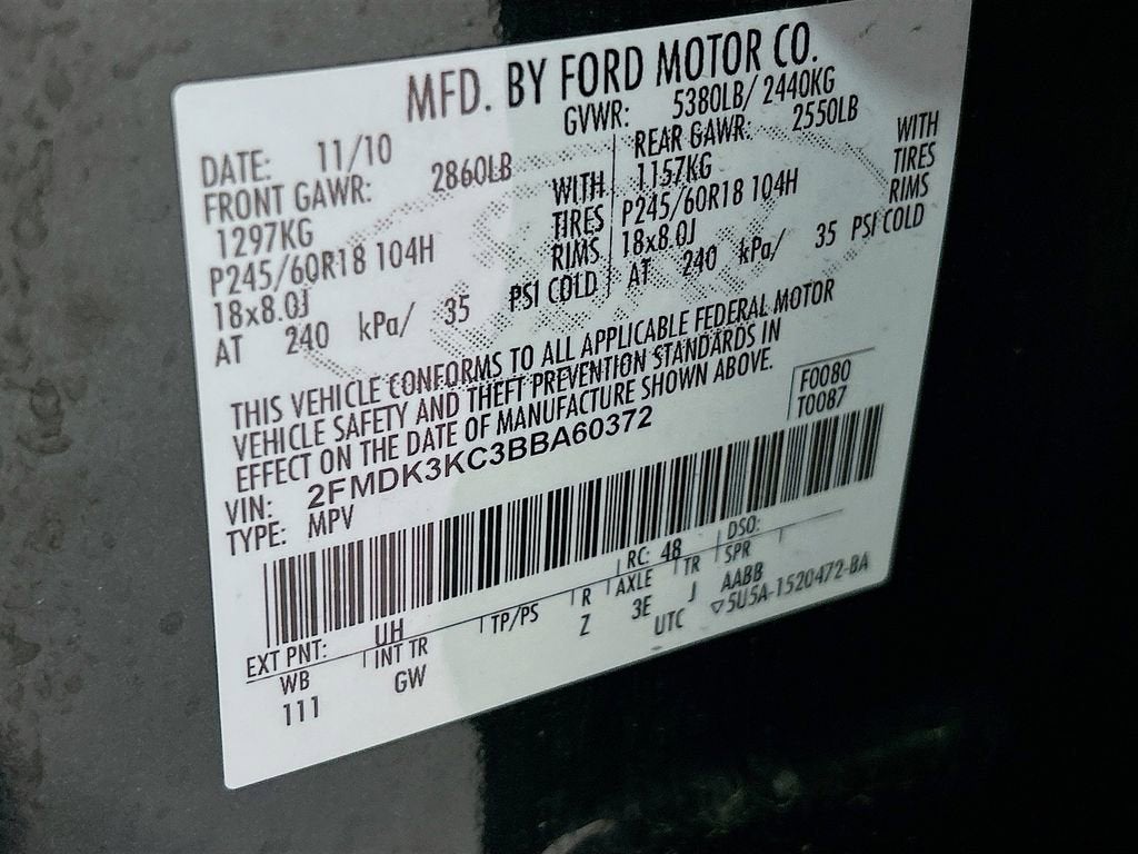 2011 Ford Edge Limited