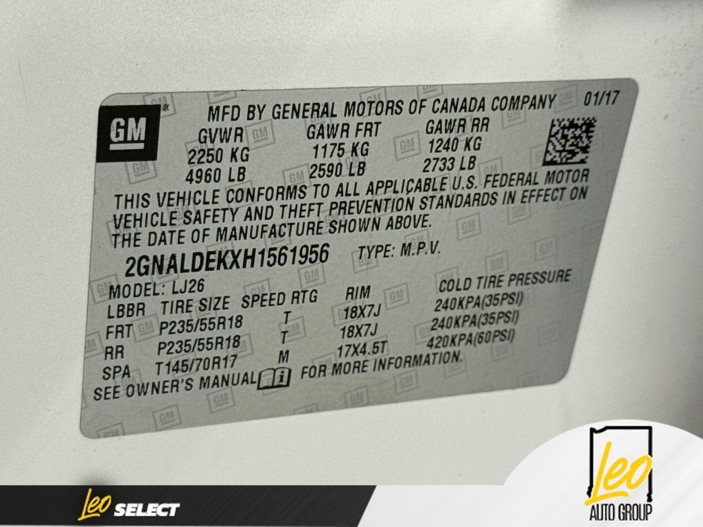 2017 Chevrolet Equinox Premier