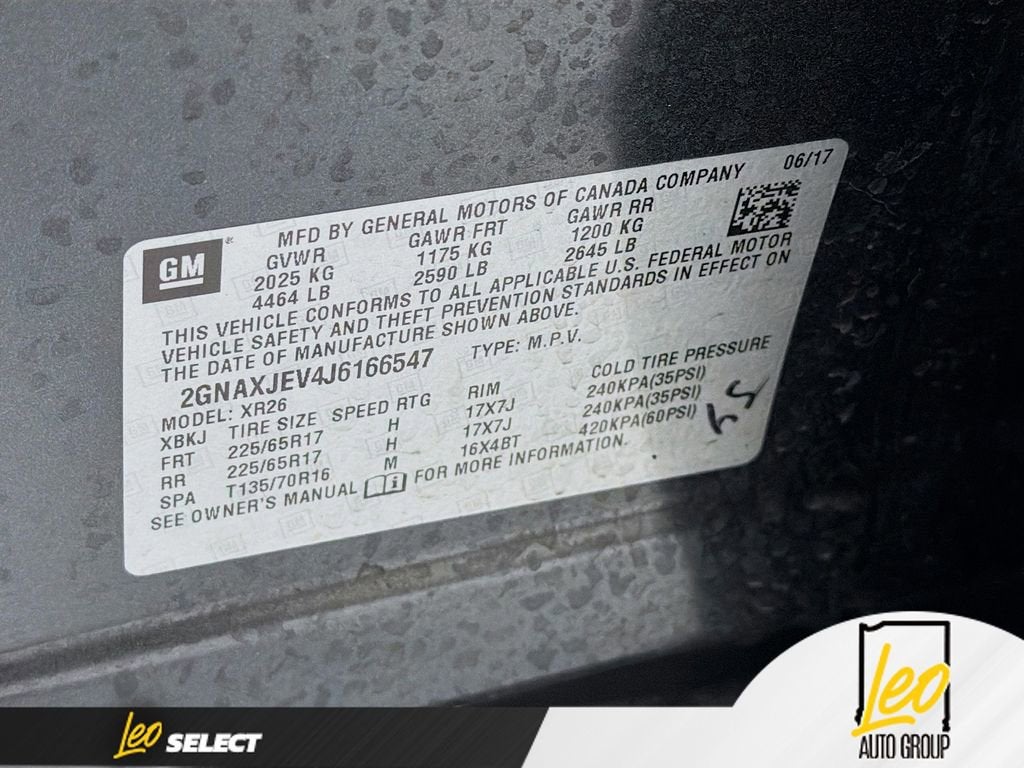 2018 Chevrolet Equinox LT