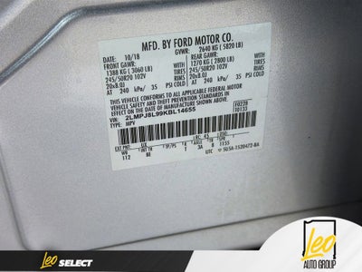 2019 Lincoln Nautilus Reserve