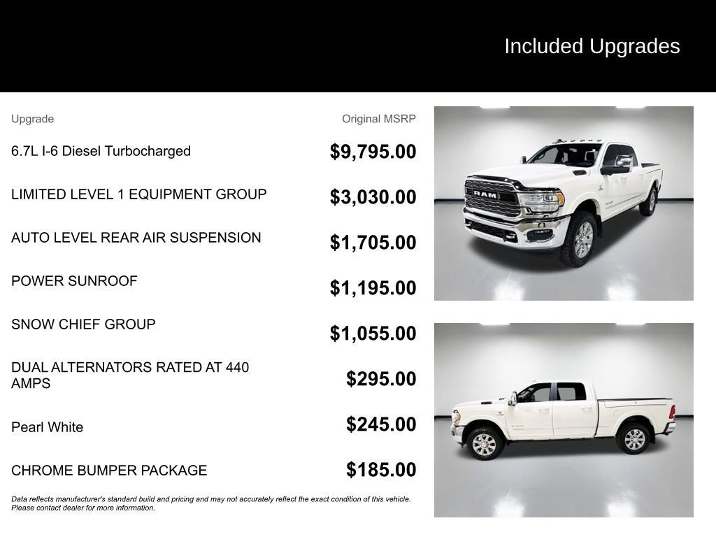 2024 RAM 2500 Limited Crew Cab 4x4 6'4" Box