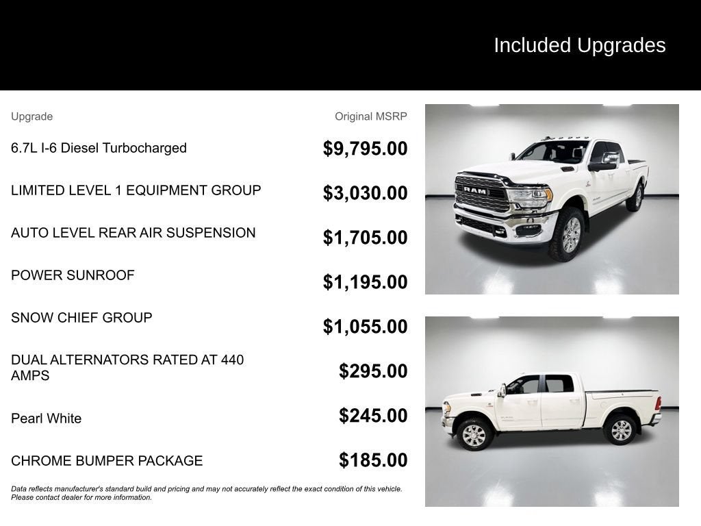 2024 RAM 2500 Limited Crew Cab 4x4 6'4" Box