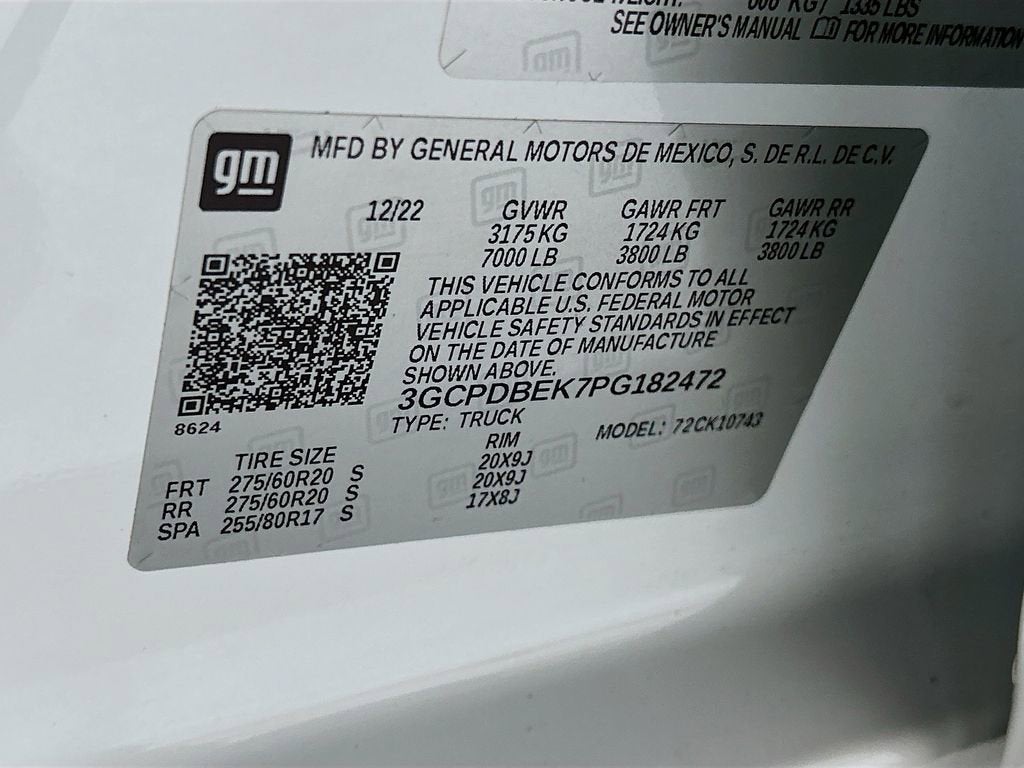 2023 Chevrolet Silverado 1500 Custom