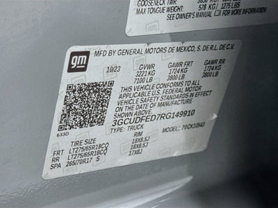 2024 Chevrolet Silverado 1500 LT Trail Boss