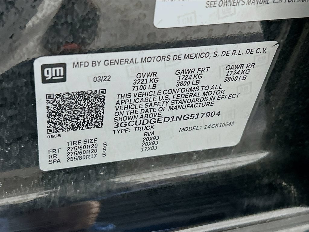 2022 Chevrolet Silverado 1500 LTZ