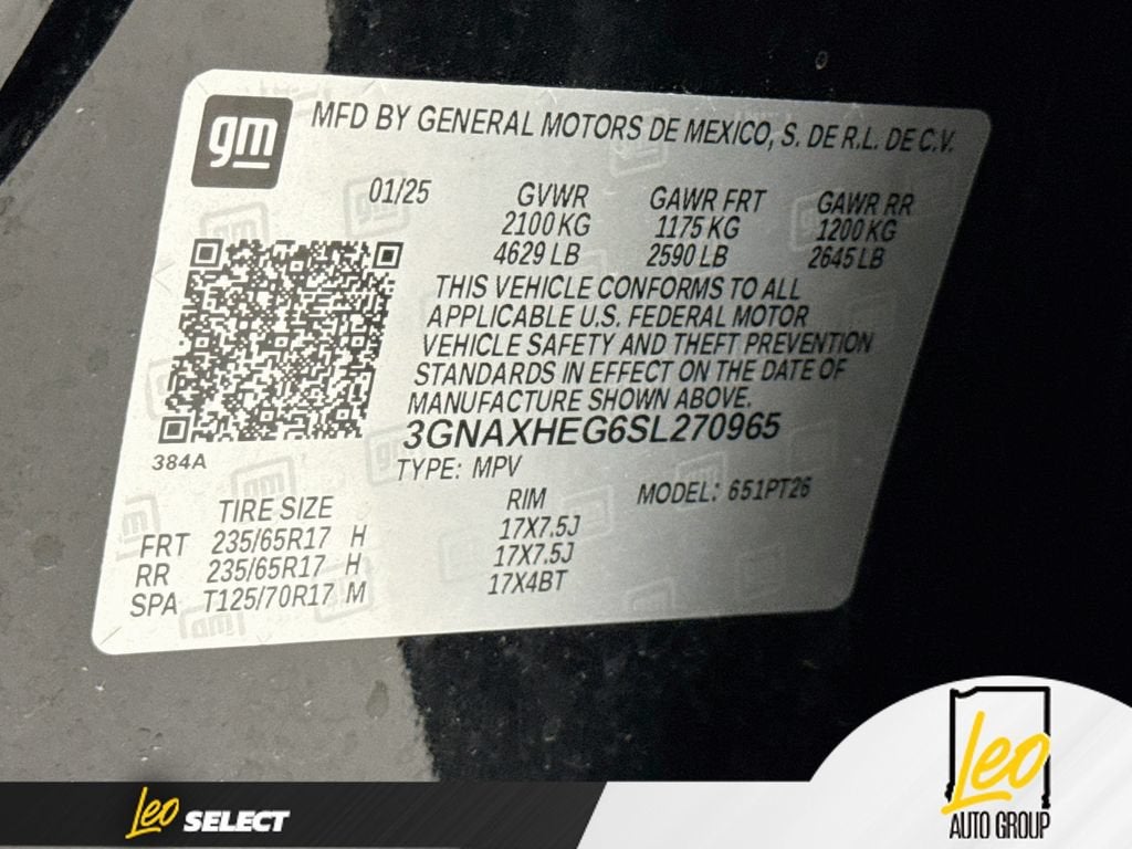 2025 Chevrolet Equinox LT