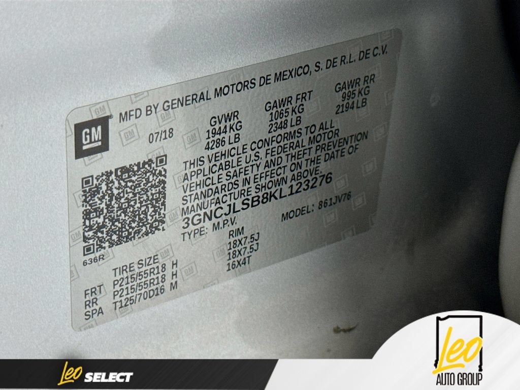 2019 Chevrolet Trax LT