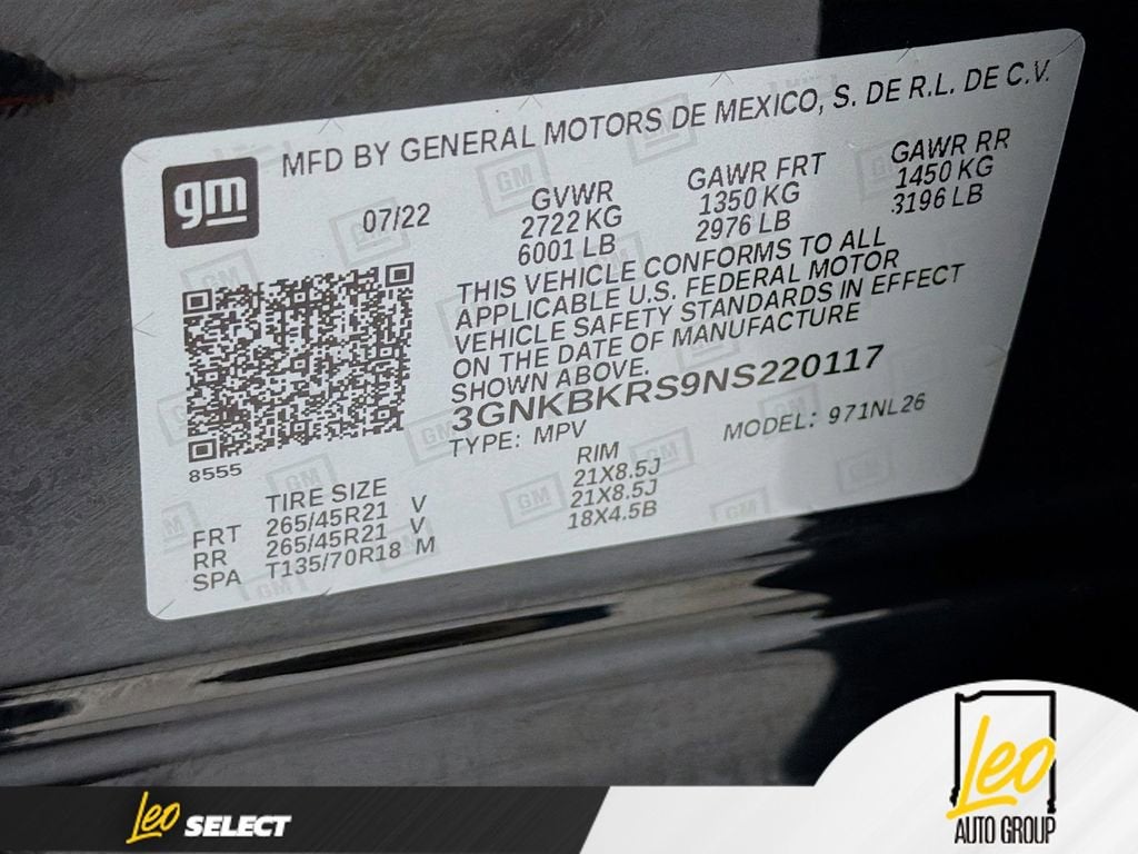 2022 Chevrolet Blazer RS