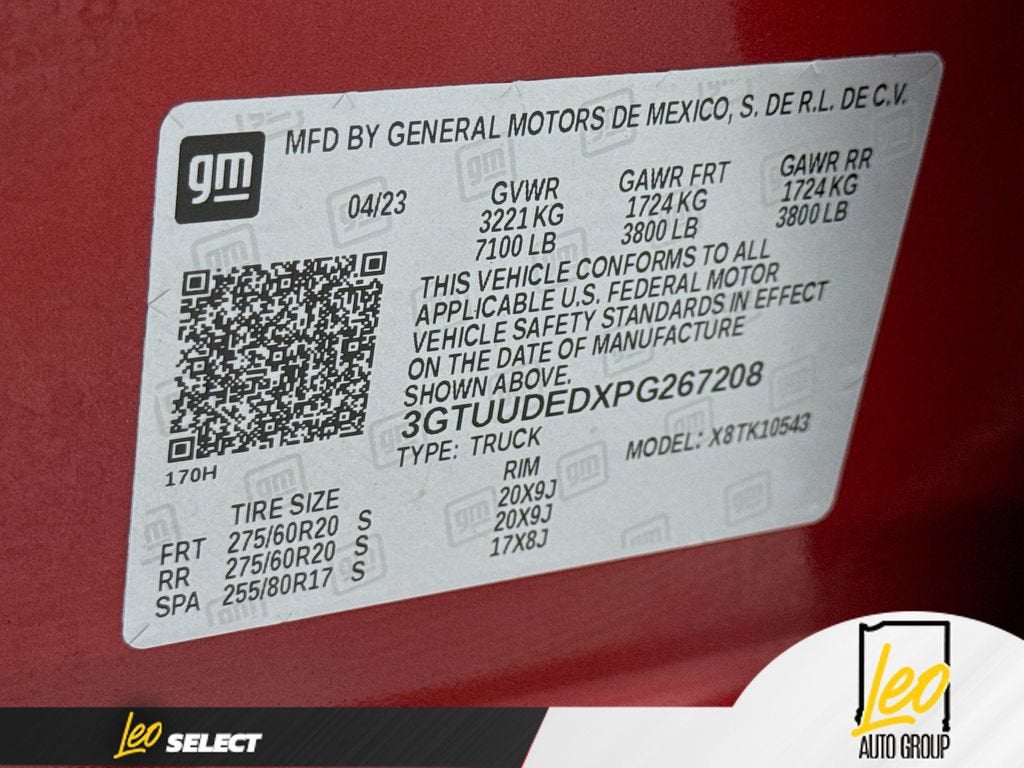 2023 GMC Sierra 1500 SLT