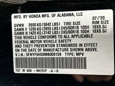 2021 Honda Pilot EX-L