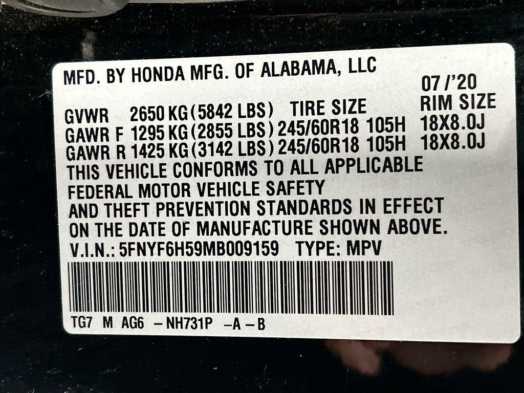 2021 Honda Pilot EX-L