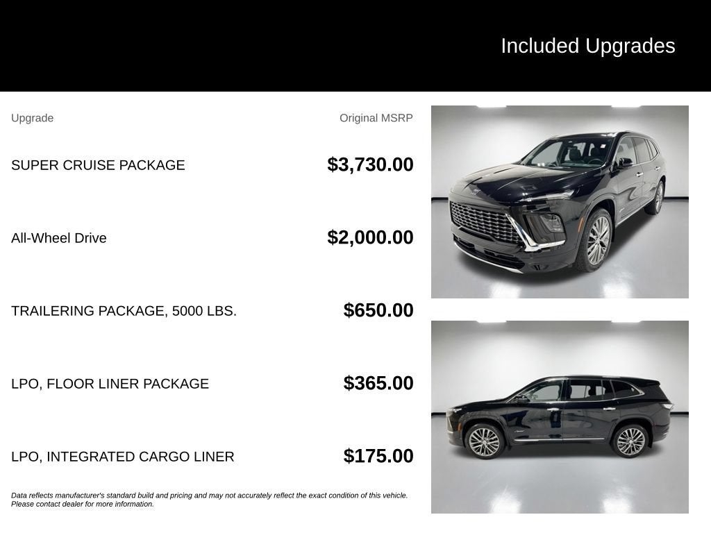 2025 Buick Enclave Avenir