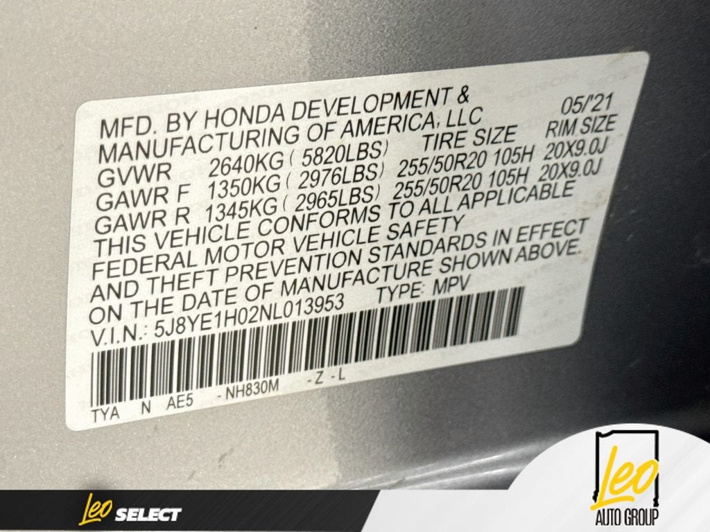 2022 Acura MDX A-SPEC Package