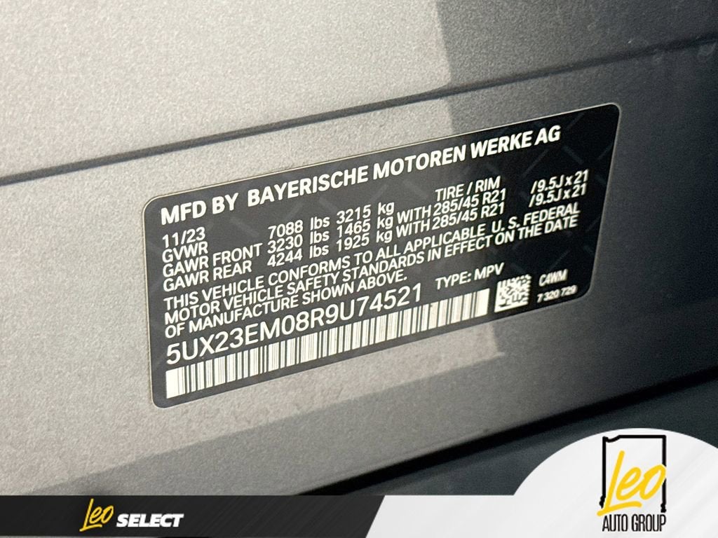 2024 BMW X7 xDrive40i