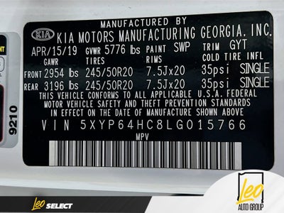 2020 Kia Telluride S