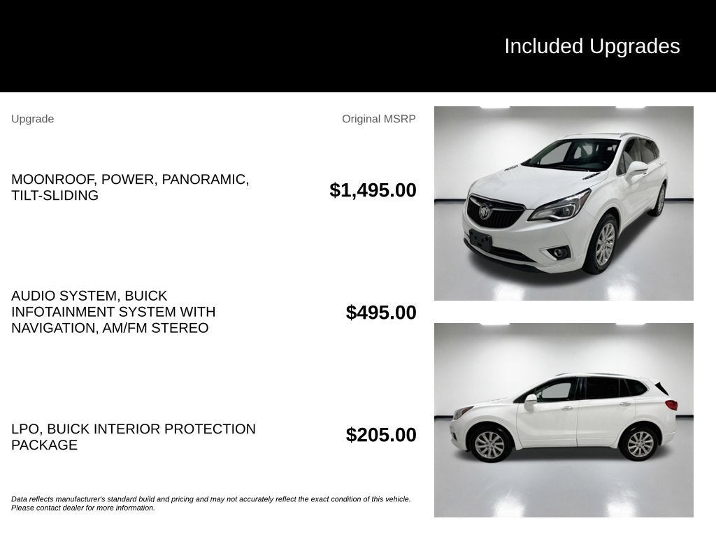 2019 Buick Envision Essence