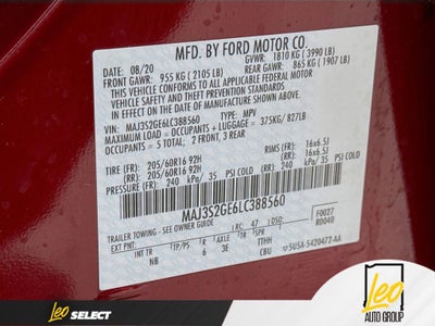 2020 Ford EcoSport SE