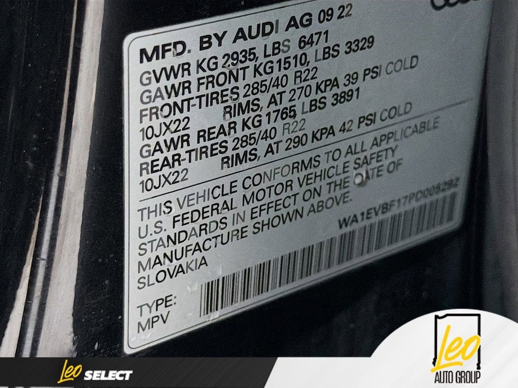 2023 Audi Q8 55 Premium Plus Quattro