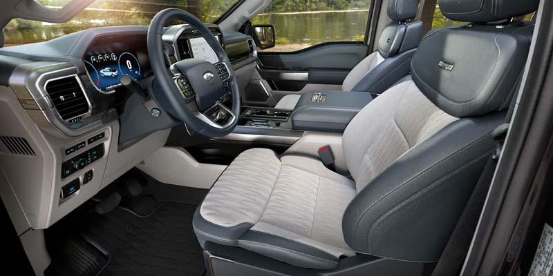 Ford F-150 interior charging phone