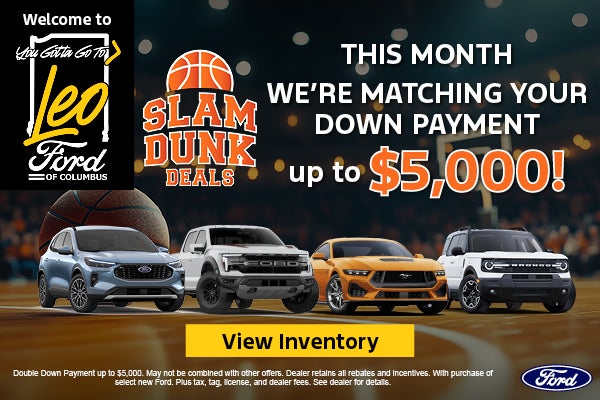 We're Matching Your Down Payment up to $5,000!