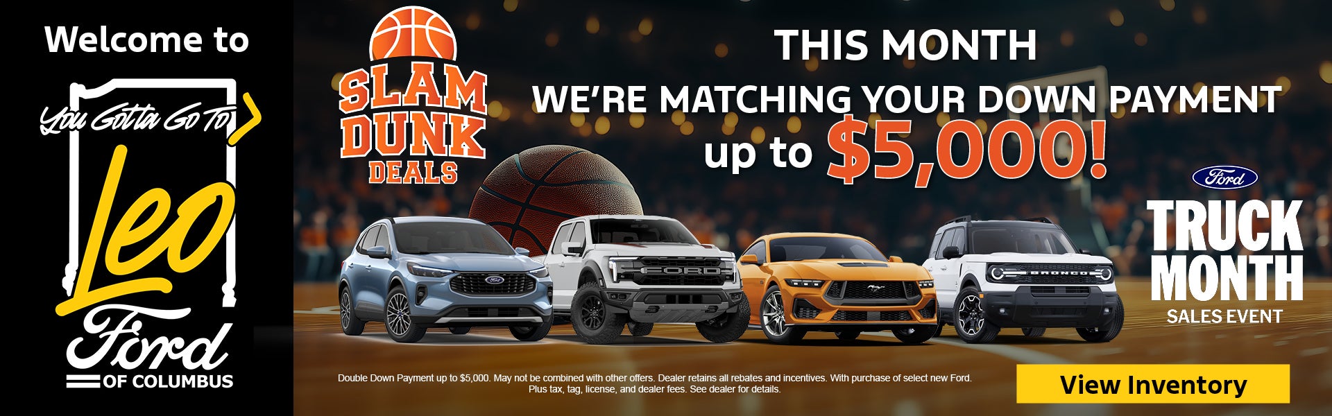 We're Matching Your Down Payment up to $5,000!
