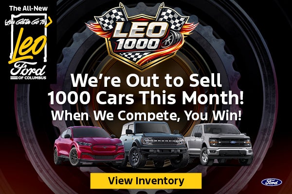 We're Out to Sell 1000 Cars This Month! 