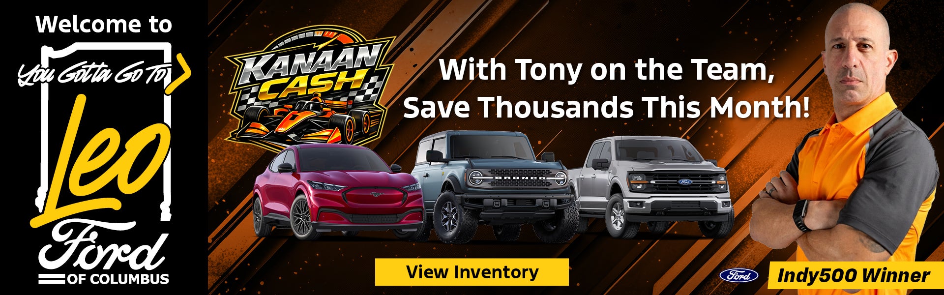 With Tony on the Team, Save Thousands This Month!