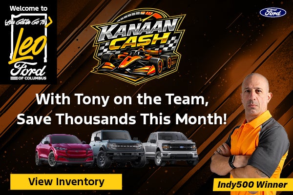 With Tony on the Team, Save Thousands This Month!
