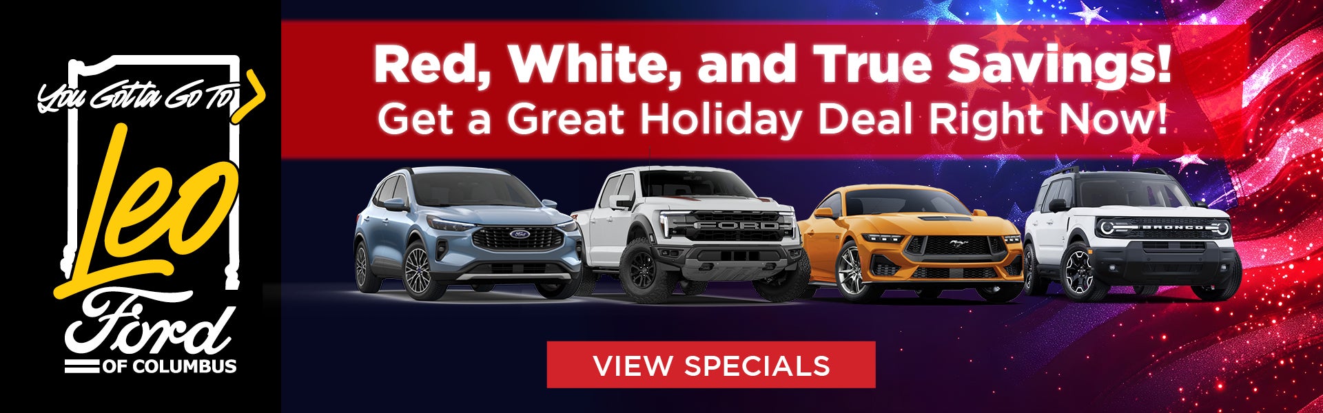Red, White, and True Savings! Great Holiday Deals Right Now!